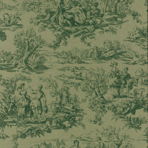 Lovers' Toile - Dark Brunswick Green