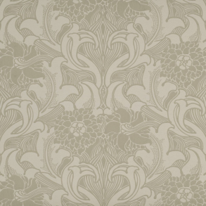 Dahlia Scroll - French Grey