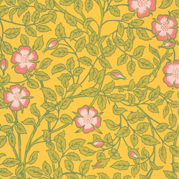 Briar Rose - Indian Yellow