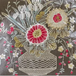 PALETTE PROVENCALE BARK EMBROIDERED